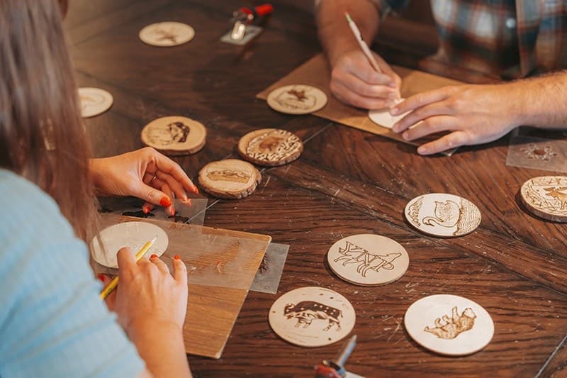 Fire and Grain: One-Hour Woodburning Class in Red Lodge, Montana
