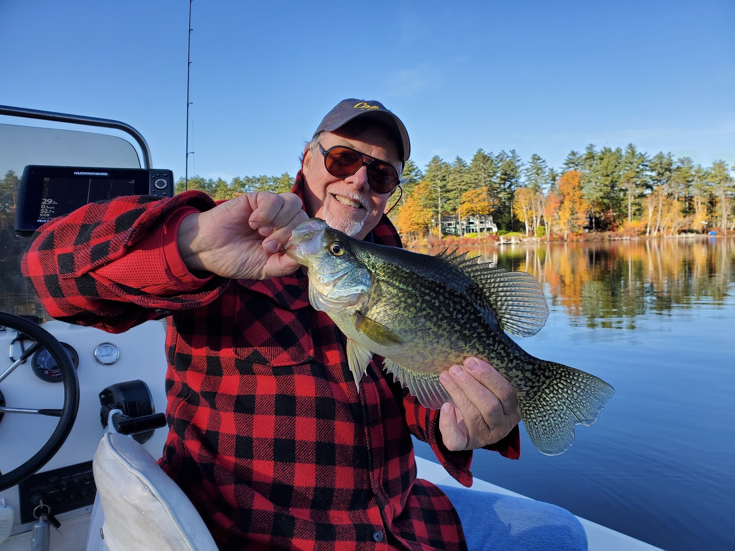 Hooking Trophies: Fall Black Crappie Fishing on Lake Winnipesaukee photo 3