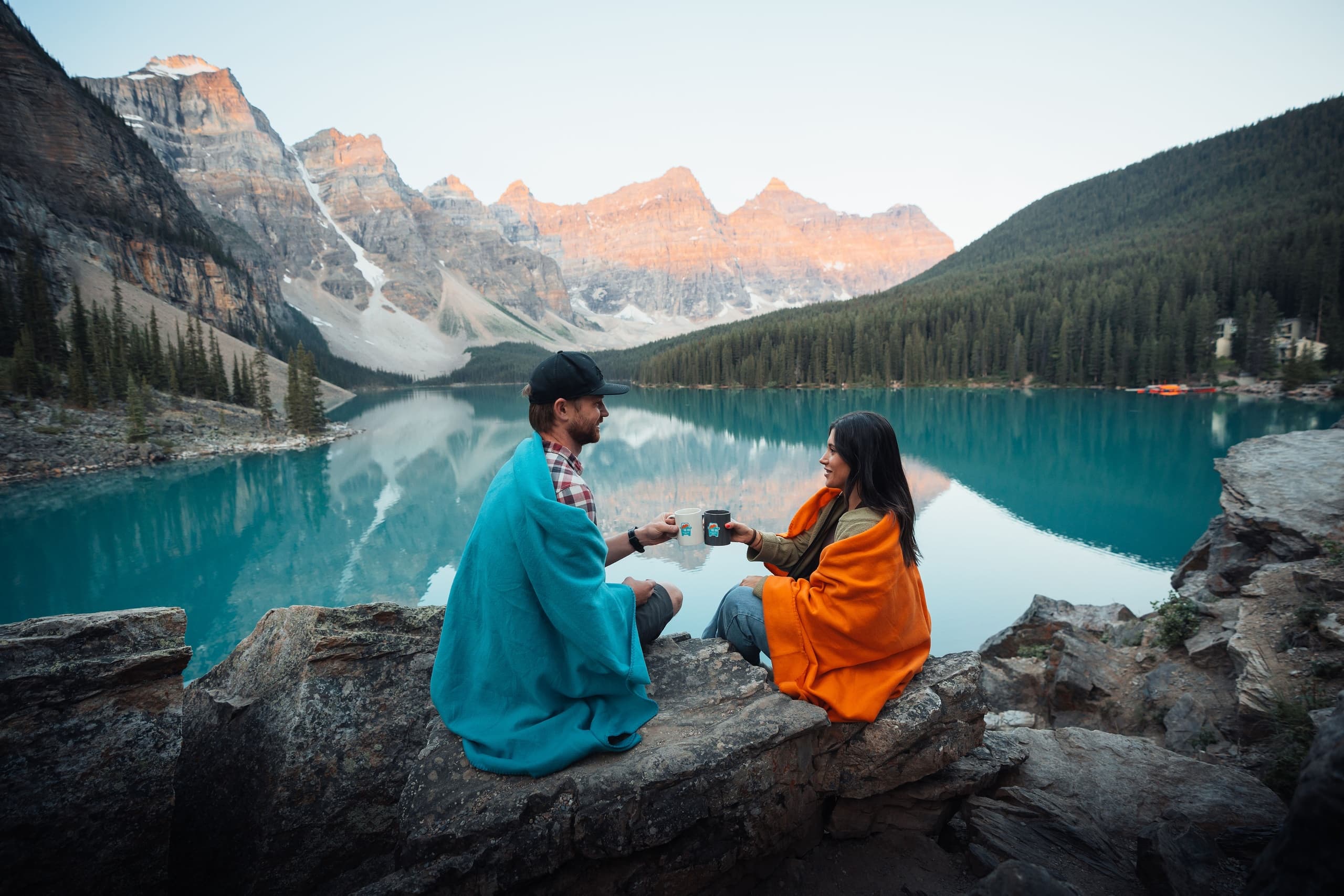 Moraine Lake Sunrise Experience with Via Via Shuttle Service in Alberta
