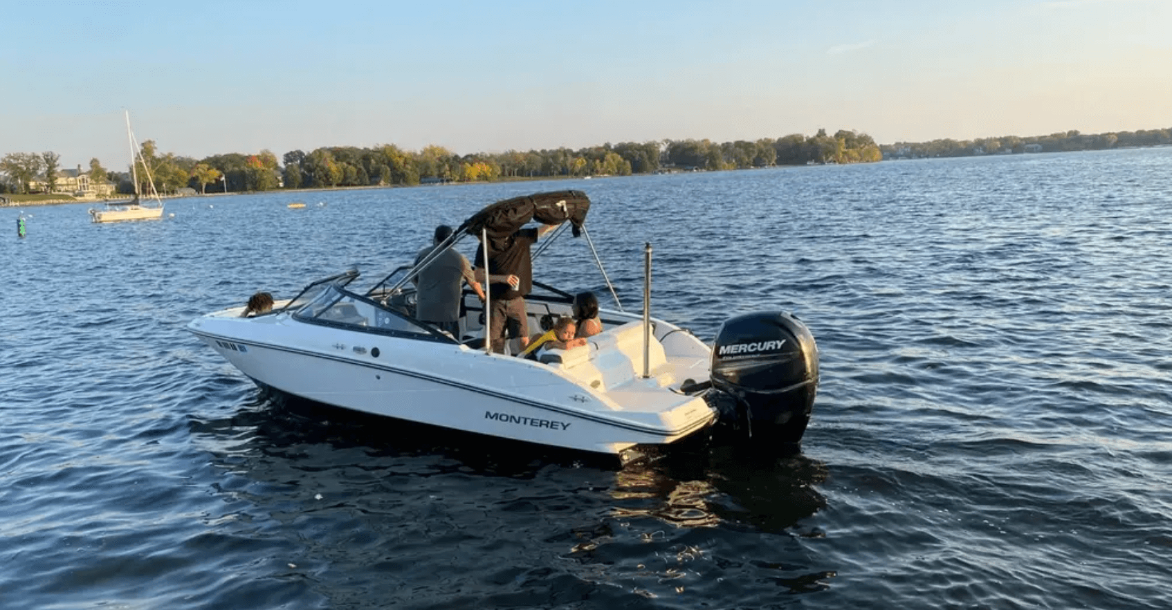 Monterey 205 Bareboat Charter with First Mate on Lake Minnetonka photo 1