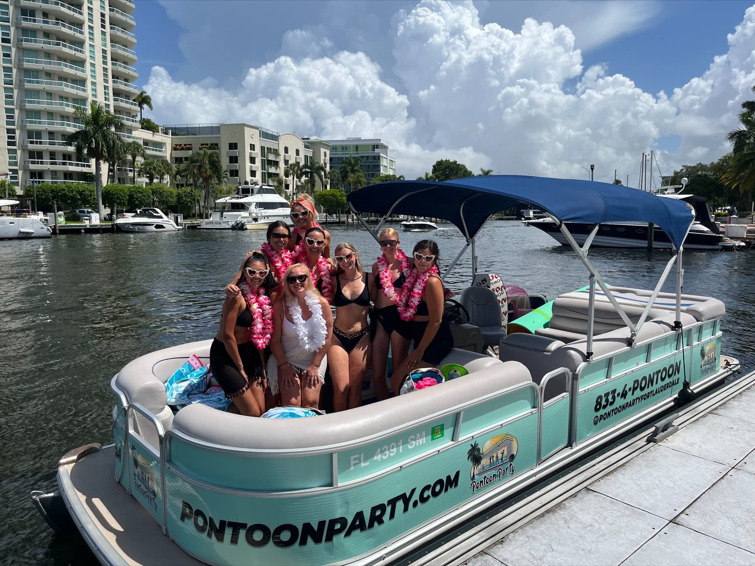 Pontoon Party team