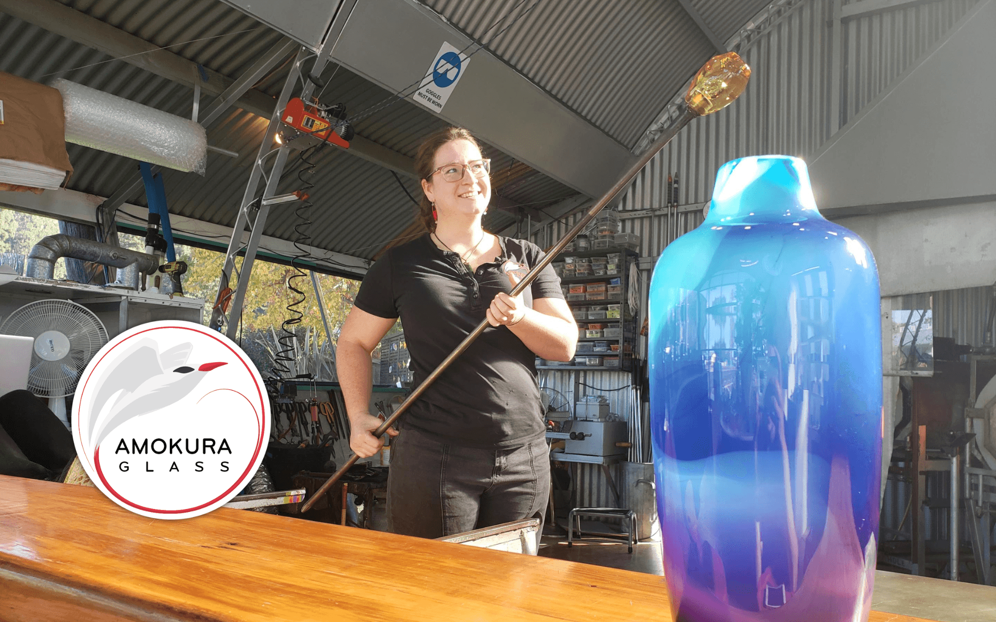 Mastering Glass Art: Weekend Workshop 2 in Rotorua’s Hot Shop