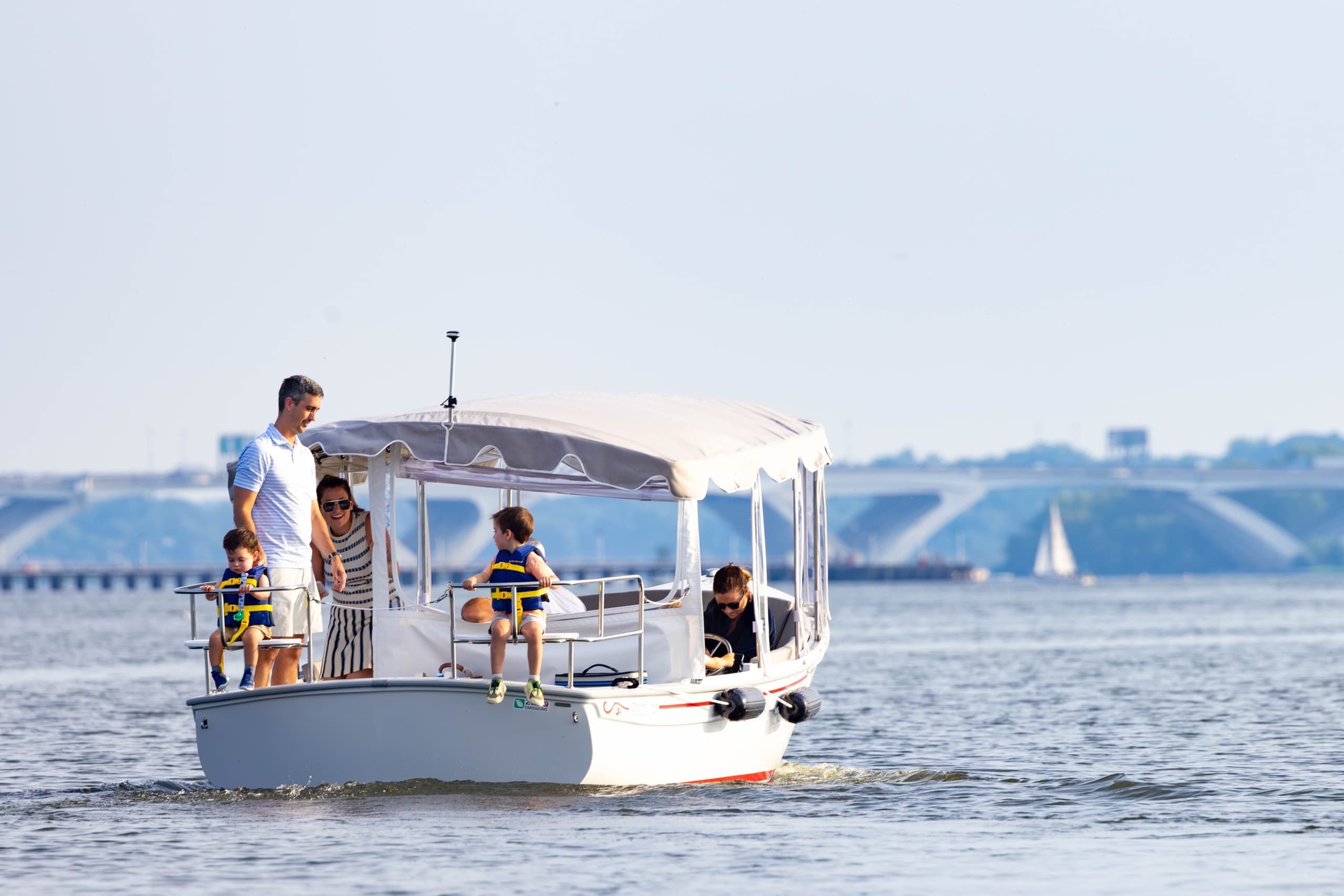 Explore Washington DC Waterfront on Your Own Electric Boat Adventure