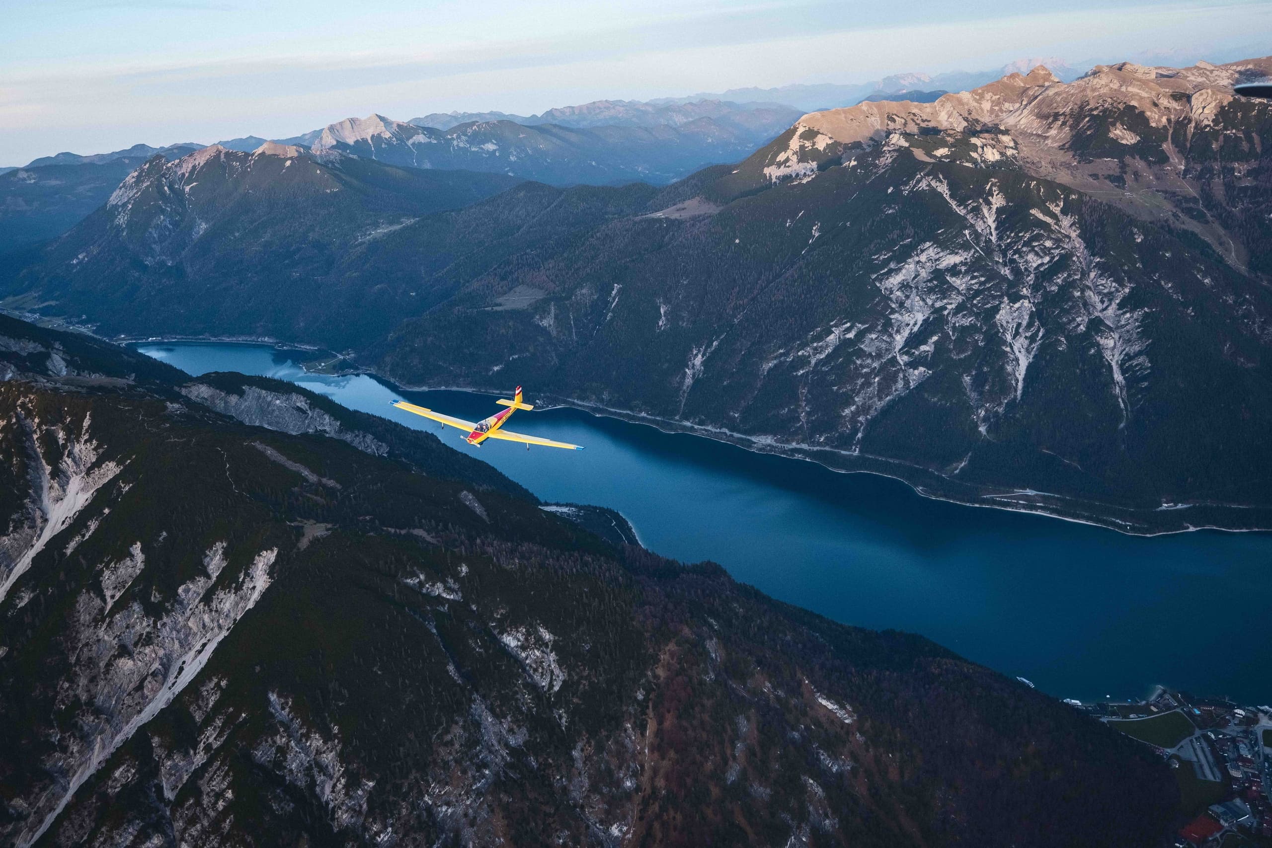 Alpine Scenic Flights with THE FLYING SOFA in Innsbruck