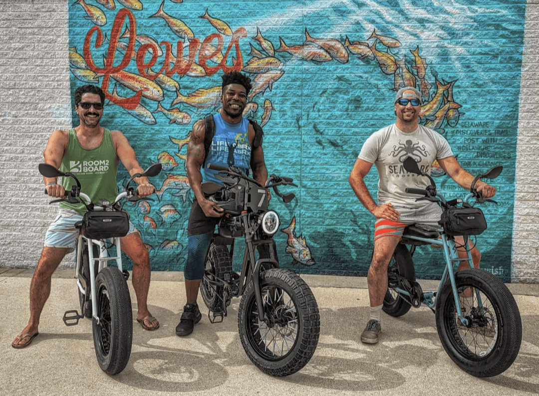 eBike Adventures with Super Squad in Rehoboth Beach