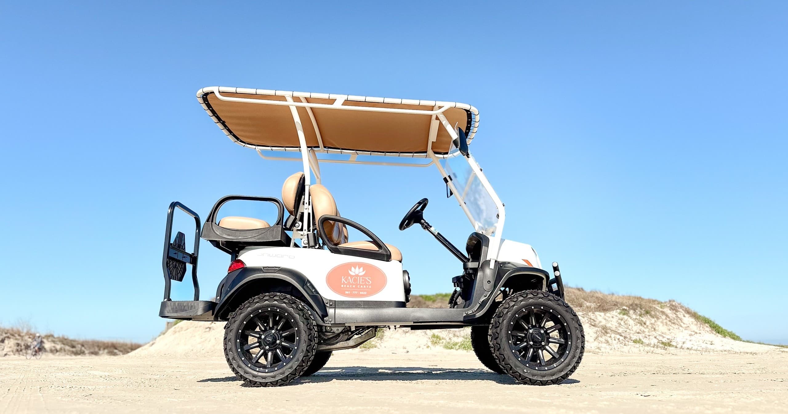 Kacie's Beach Carts fleet
