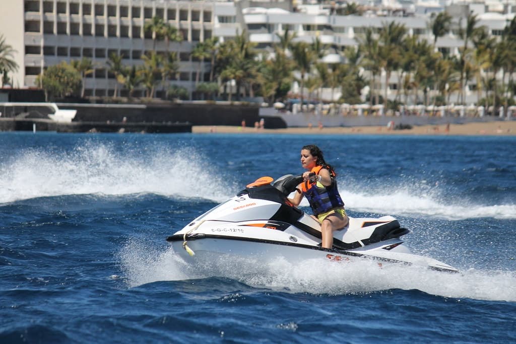 Water Sports & Jet Ski Adventures at Paracraft Lanzarote
