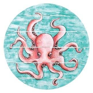 Family-Friendly Guided Painting Class in Woodbury: Ocean Octopus