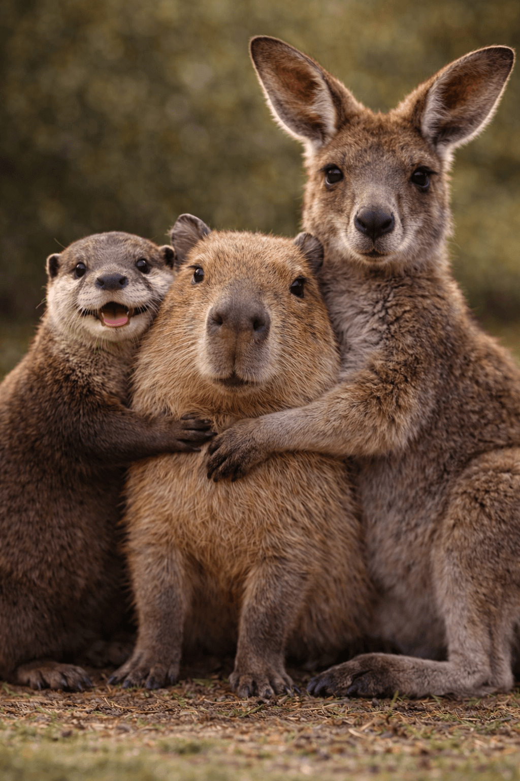 Private Animal Encounters at Scatter Joy Acres: Otter, Capybara, Kangaroo