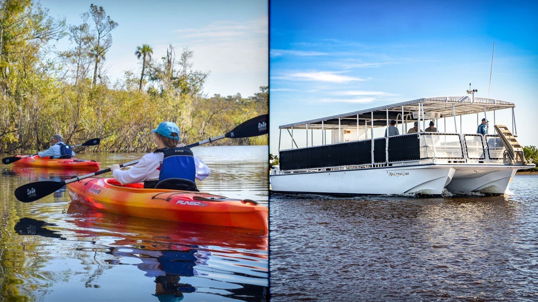 Kayak & Pontoon Boat Adventures with Everglades Adventures in Ochopee