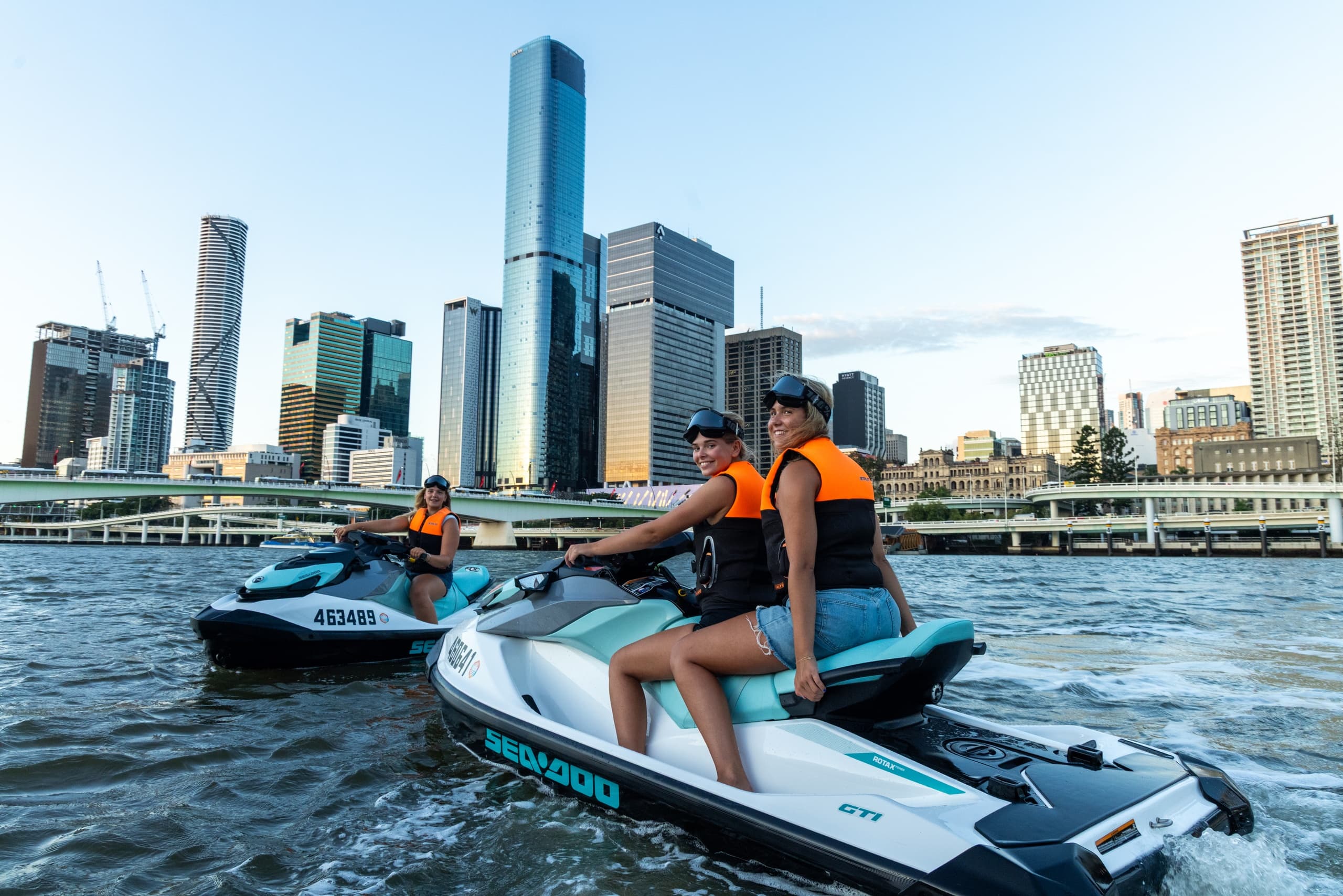 Sunset Jetski Adventure on Brisbane River: Ultimate 2-Hour Ride