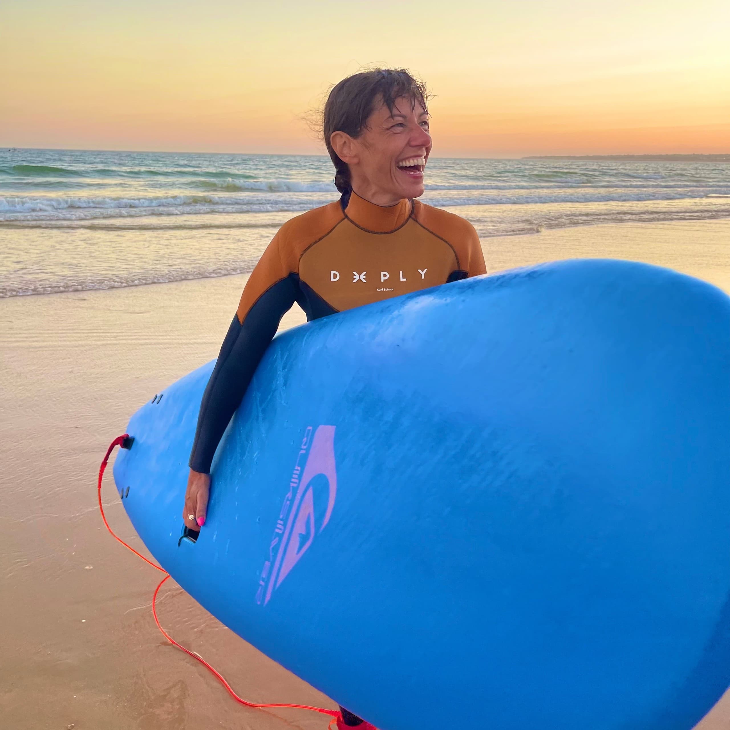 Private Surf Lesson in Albufeira — 2-Hour Coaching with Parte o Côco Eco Surf School