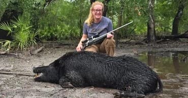 Experience Trophy Boar Hunting in Florida's Wild Backcountry with Bienvenue Outdoors