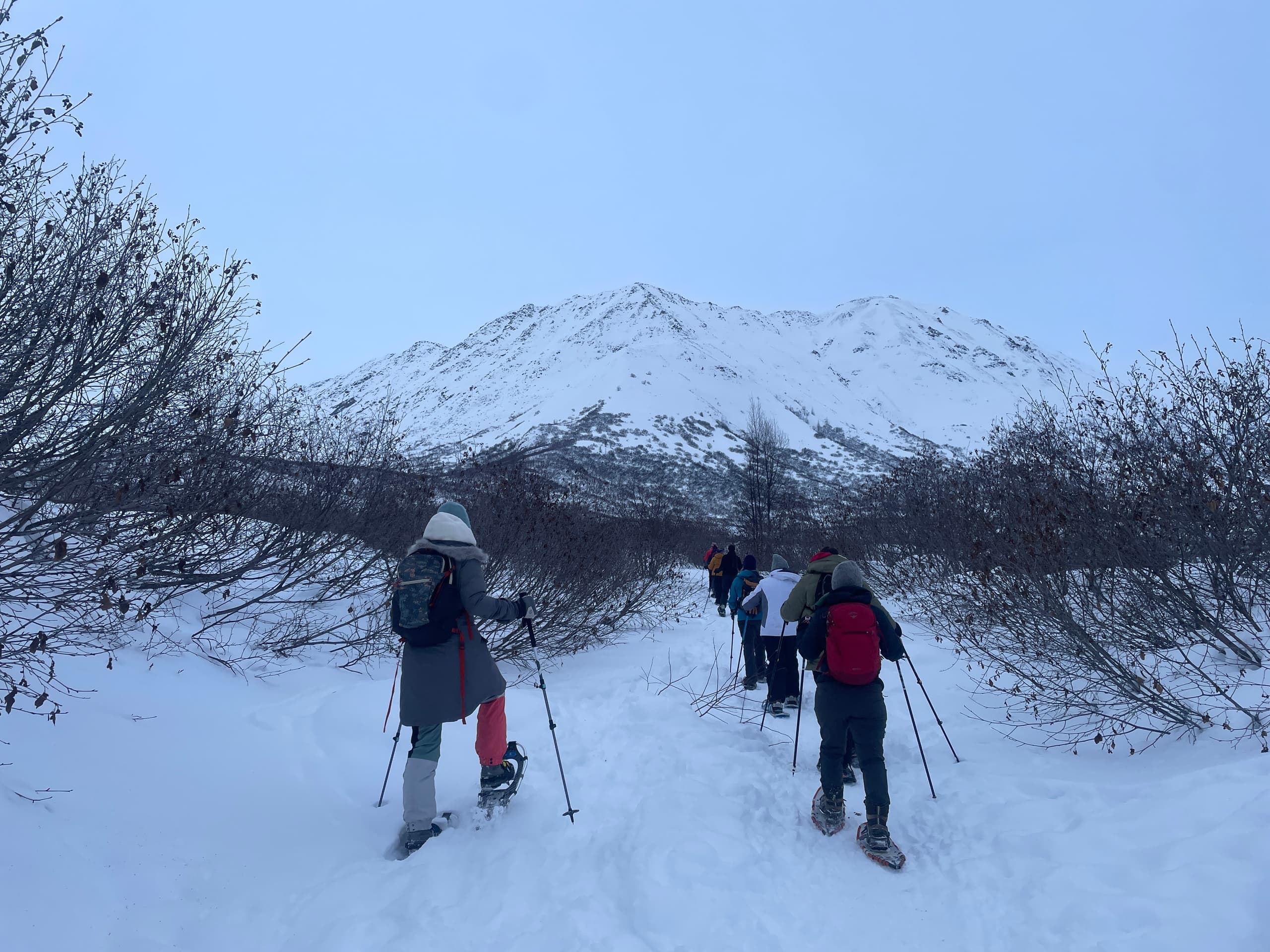Snowshoe Social at Independence Mine: Hatcher Pass Winter Trek