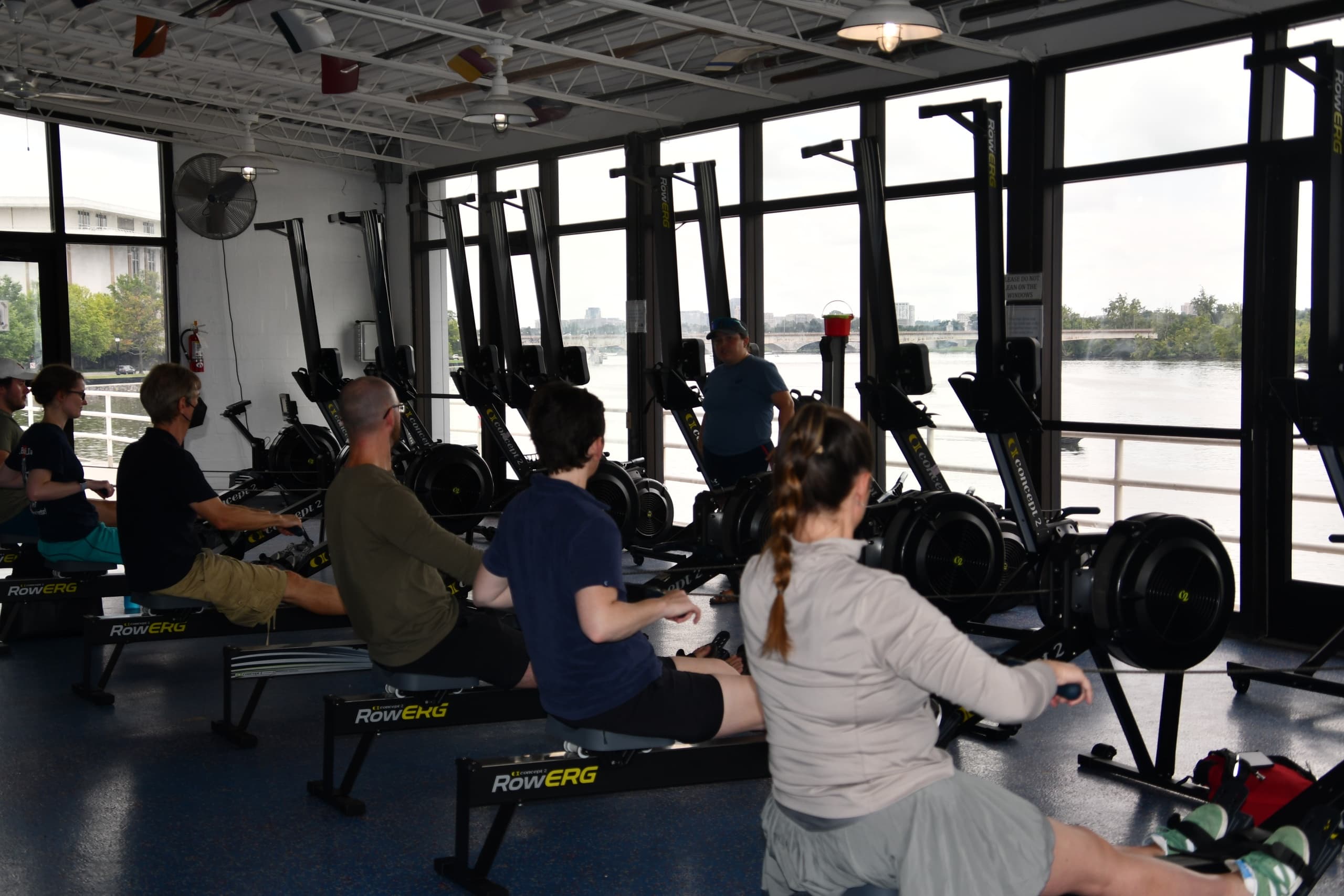 Indoor Rowing Fitness Class in Washington DC