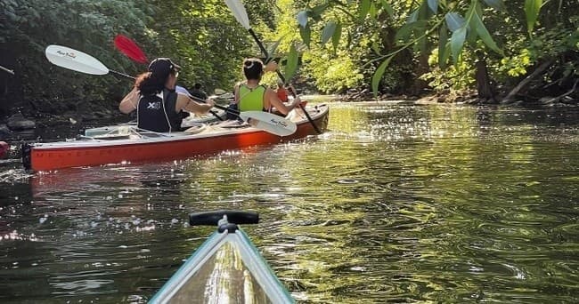 Kayak Paddling in Stockholm with Lek Mer