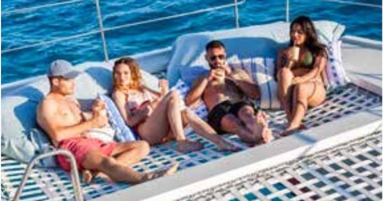Mallorca Catamaran Day Trip: 4-Hour Swim, Snorkel & BBQ from El Arenal photo 2