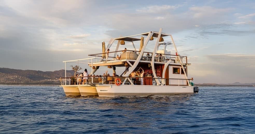 Private Two-Hour Catamaran on Pelican 11 — Cabo San Lucas Snorkel, SUP & El Arco