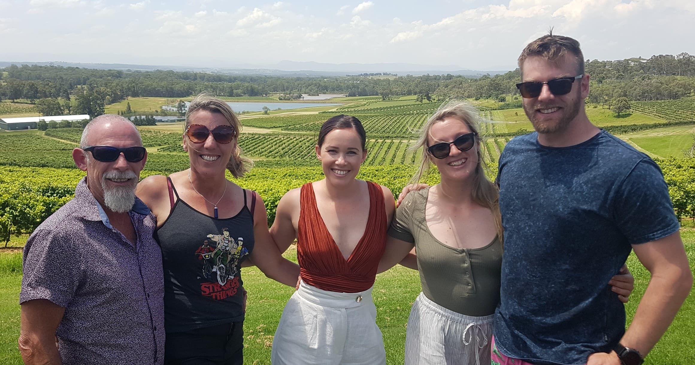 Hunter Valley Wine Tour with Dave's Travel Group from Newcastle