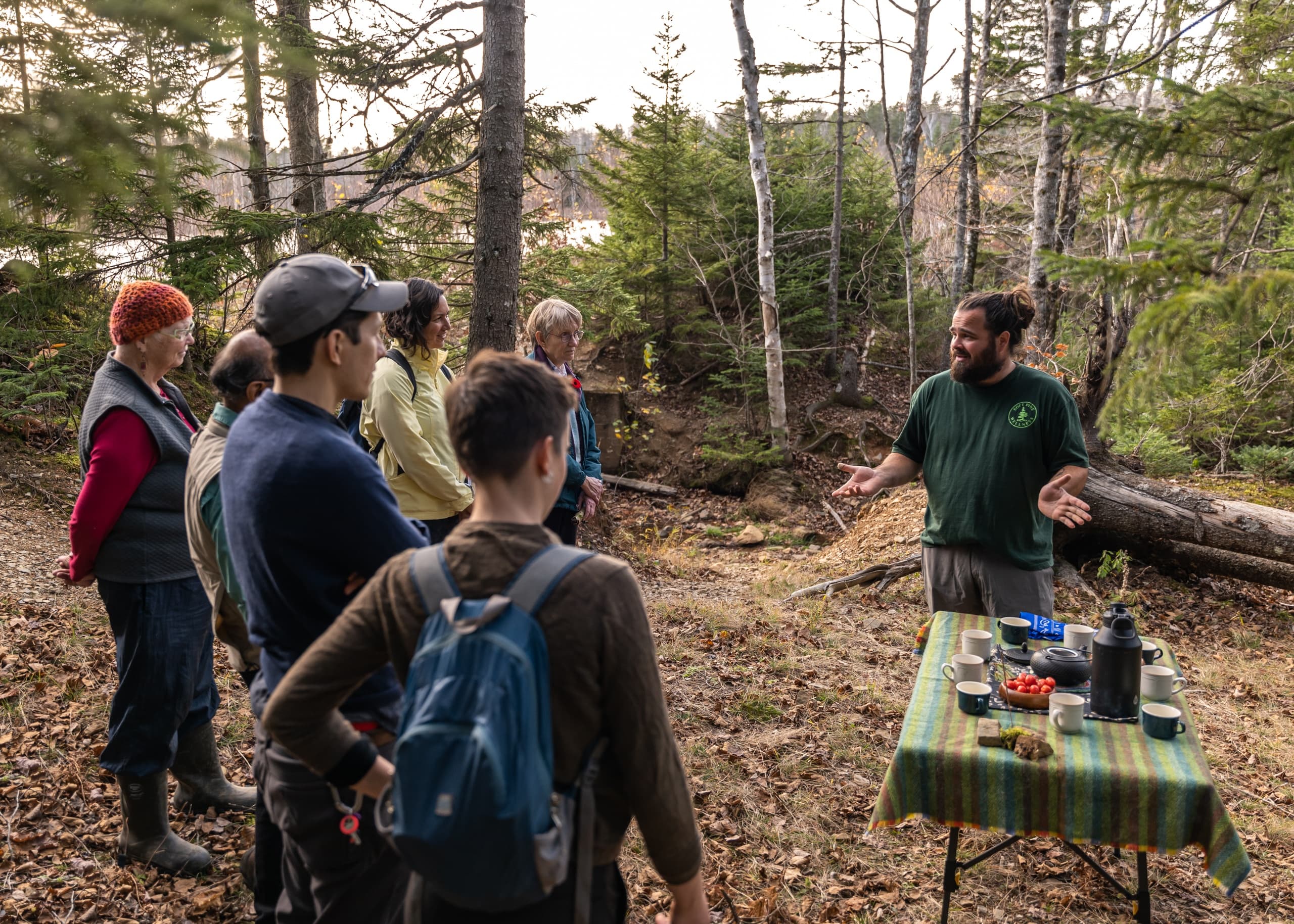Forest Bathing Experience at Soft Pine Wellness in Annapolis Valley