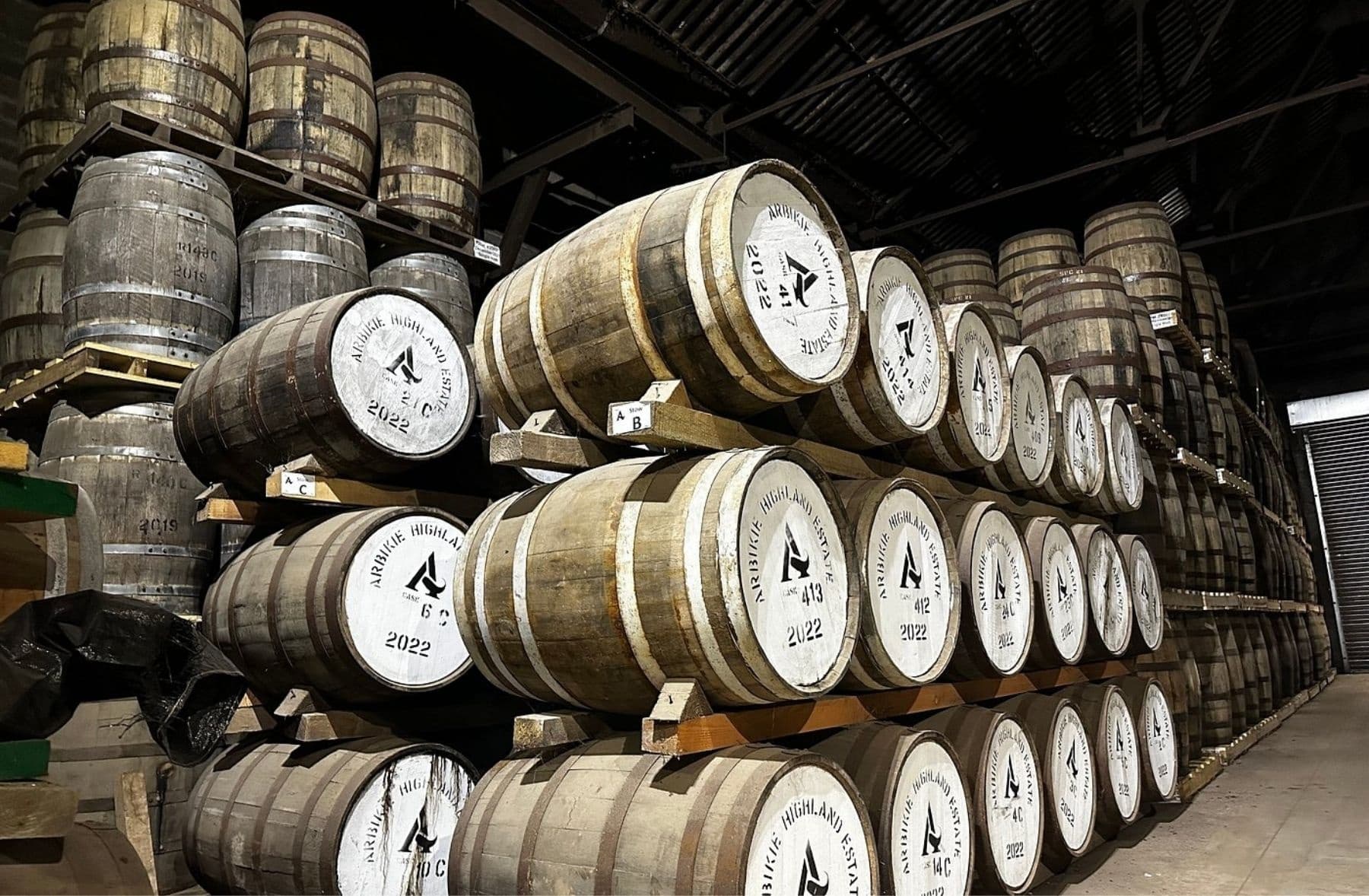 Arbikie Highland Estate Distillery fleet