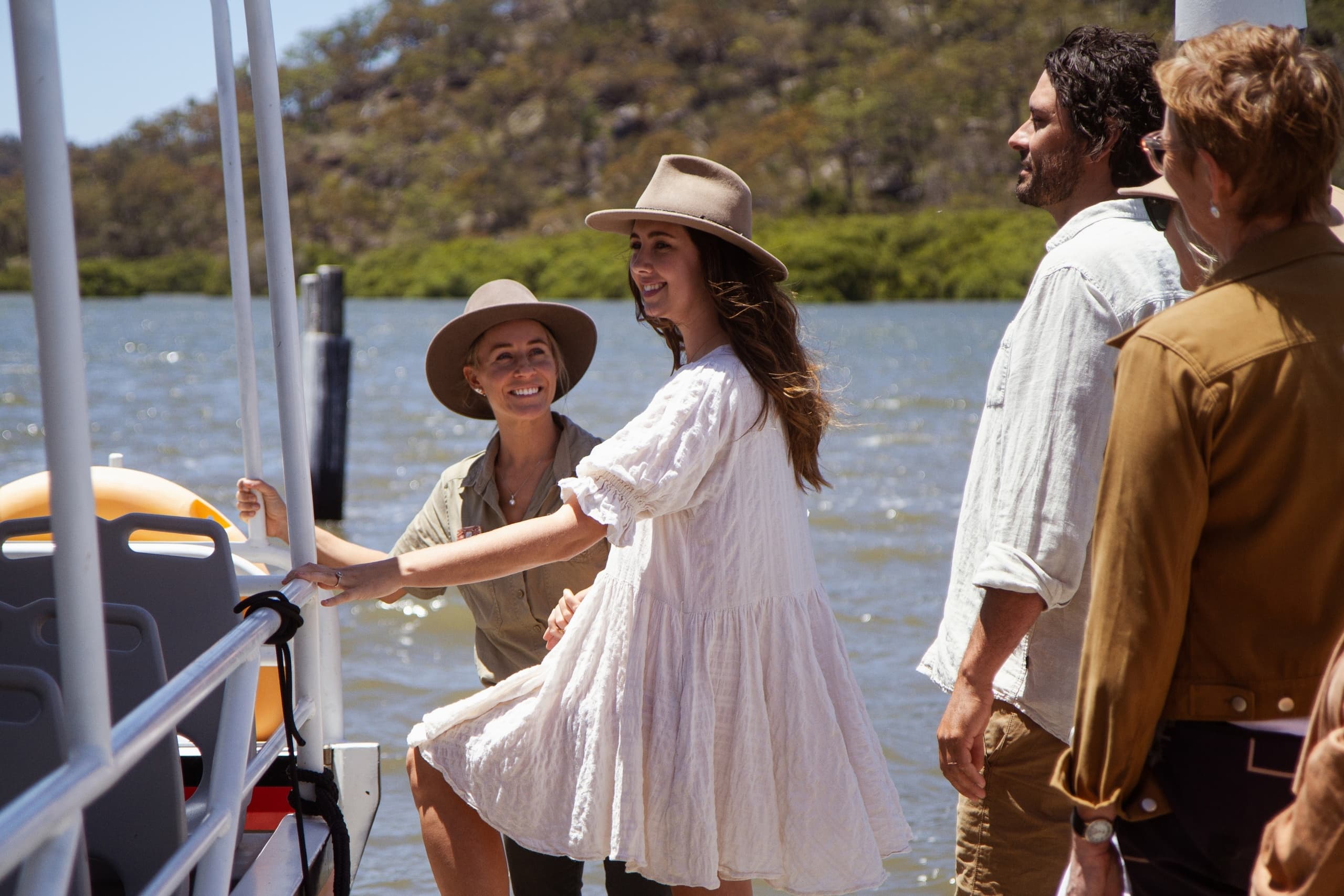 Explore the Hawkesbury River on a Scenic Farm Cruise and Oyster Experience