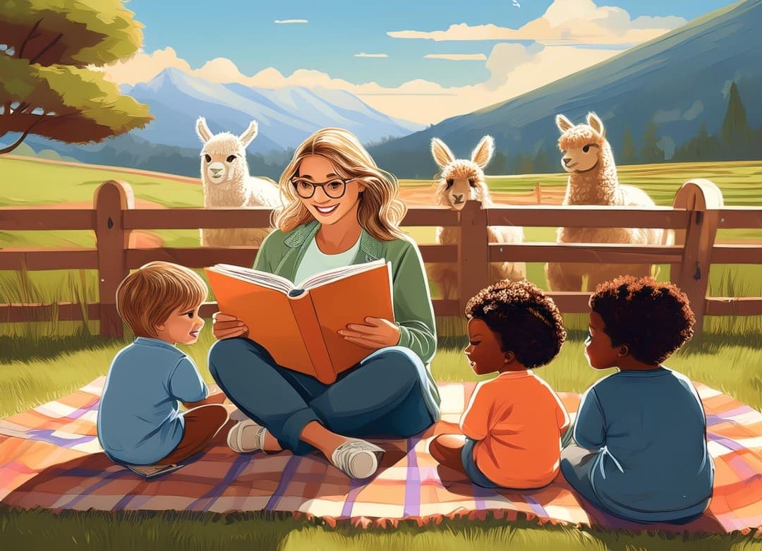 Storytime on the Farm: Easter Alpaca Experience in Finksburg, MD