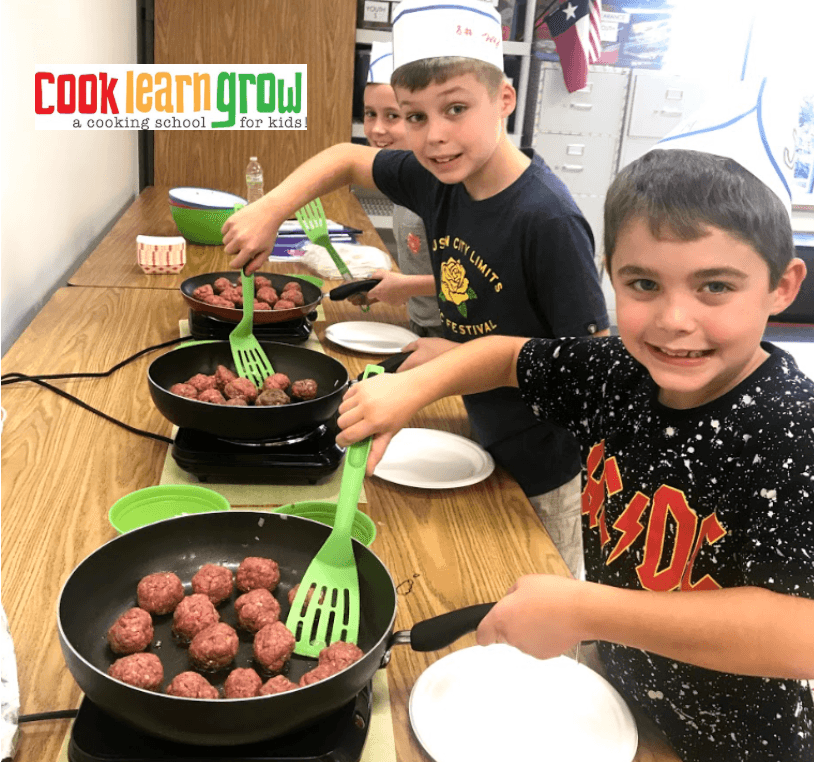Youth Cooking Classes at Coppell ISD with Richard J Lee