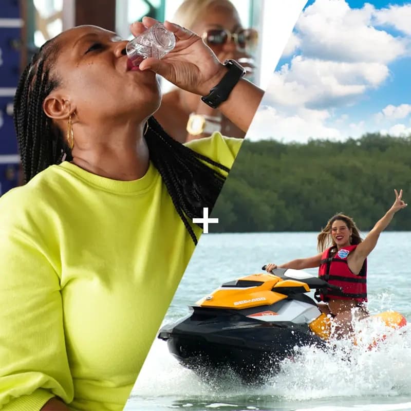 Jet Ski & Tequila Tasting Adventure with Marina Jungle Tour