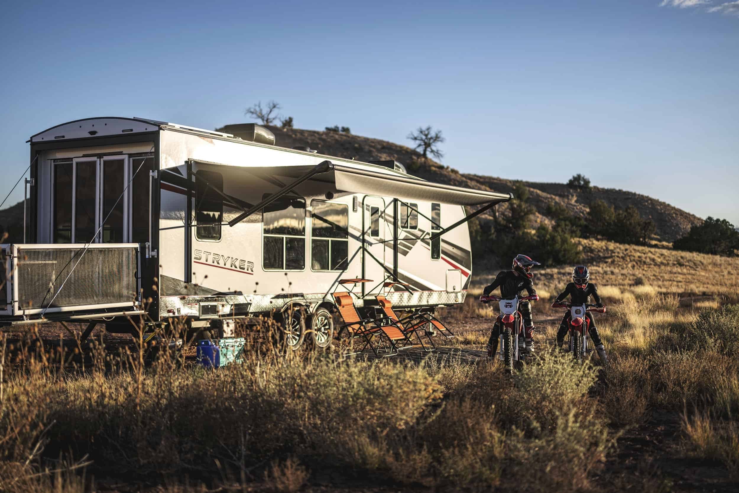 Stryker Toy Hauler Adventure in Lava Hot Springs, Idaho