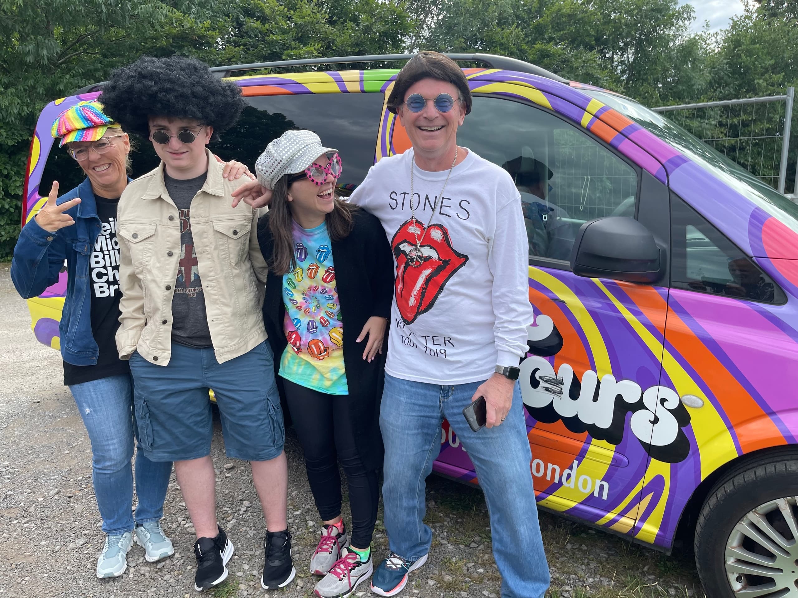London Rock Tour with Brit Music Tours: Rolling Stones Minivan Experience