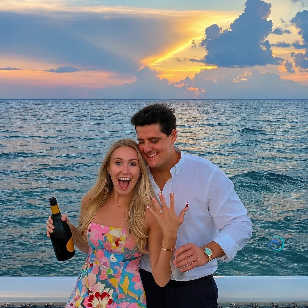 Evening Escape: Sunset Cruise Aboard the Gemini Yacht in Miramar Beach