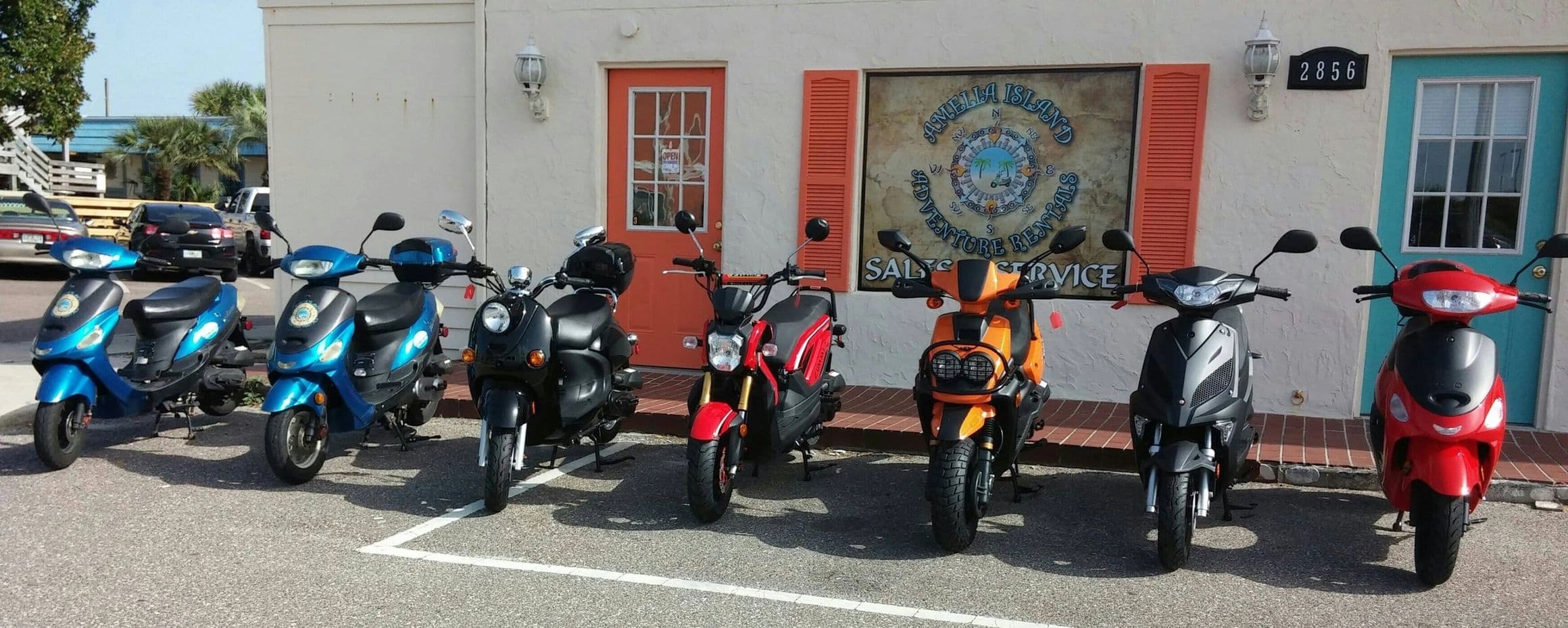 Scooter Rentals with Amelia Island Adventure Rental