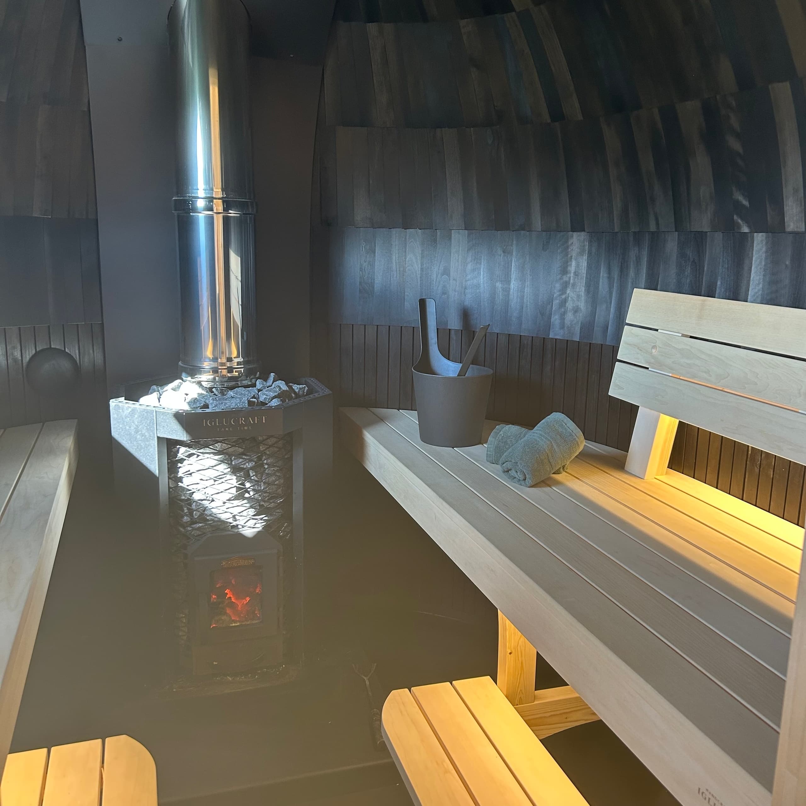 Wild Sauna & Contrast Therapy at Maycroft Retreat Scotland
