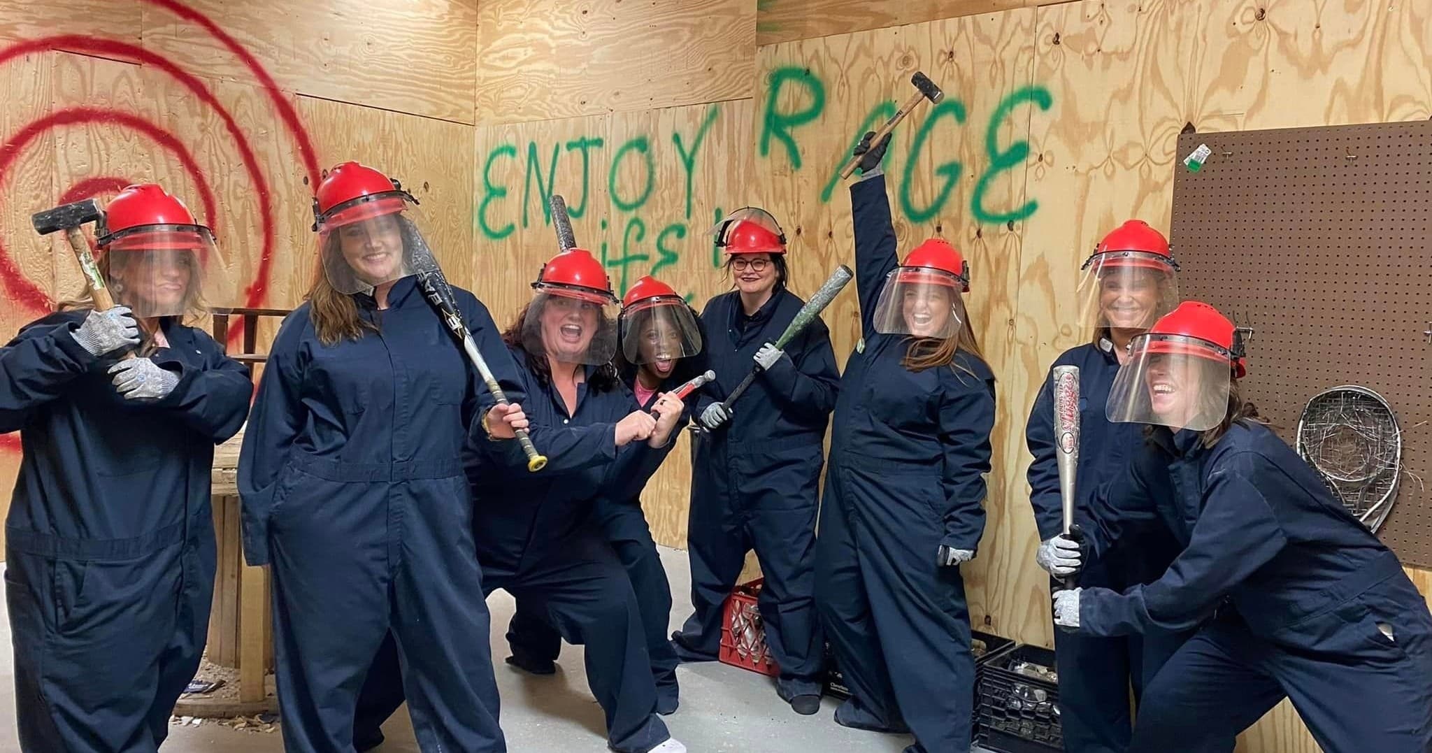 Unleash Your Wild Side with Axe Throwing and Rage Rooms in Charleston, WV