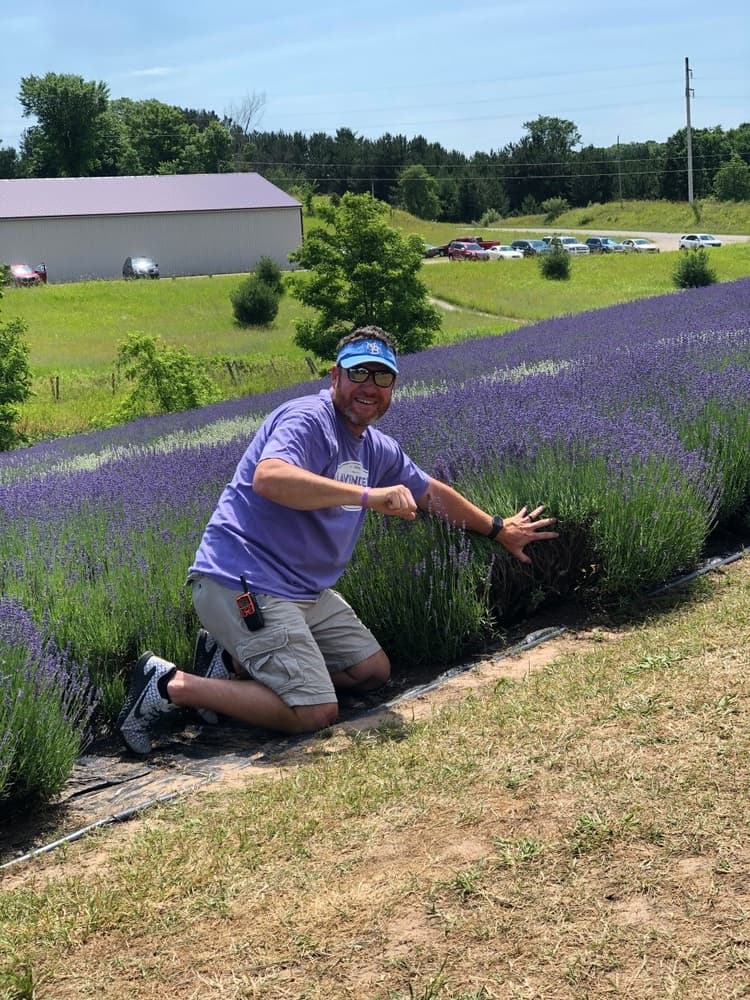 Lavender Farm Tour at Lavender Hill Farm in Boyne City