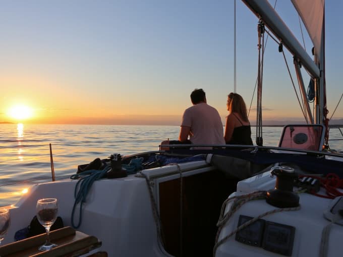 Sunset Sailing with The Day Sail in Hvar, Croatia