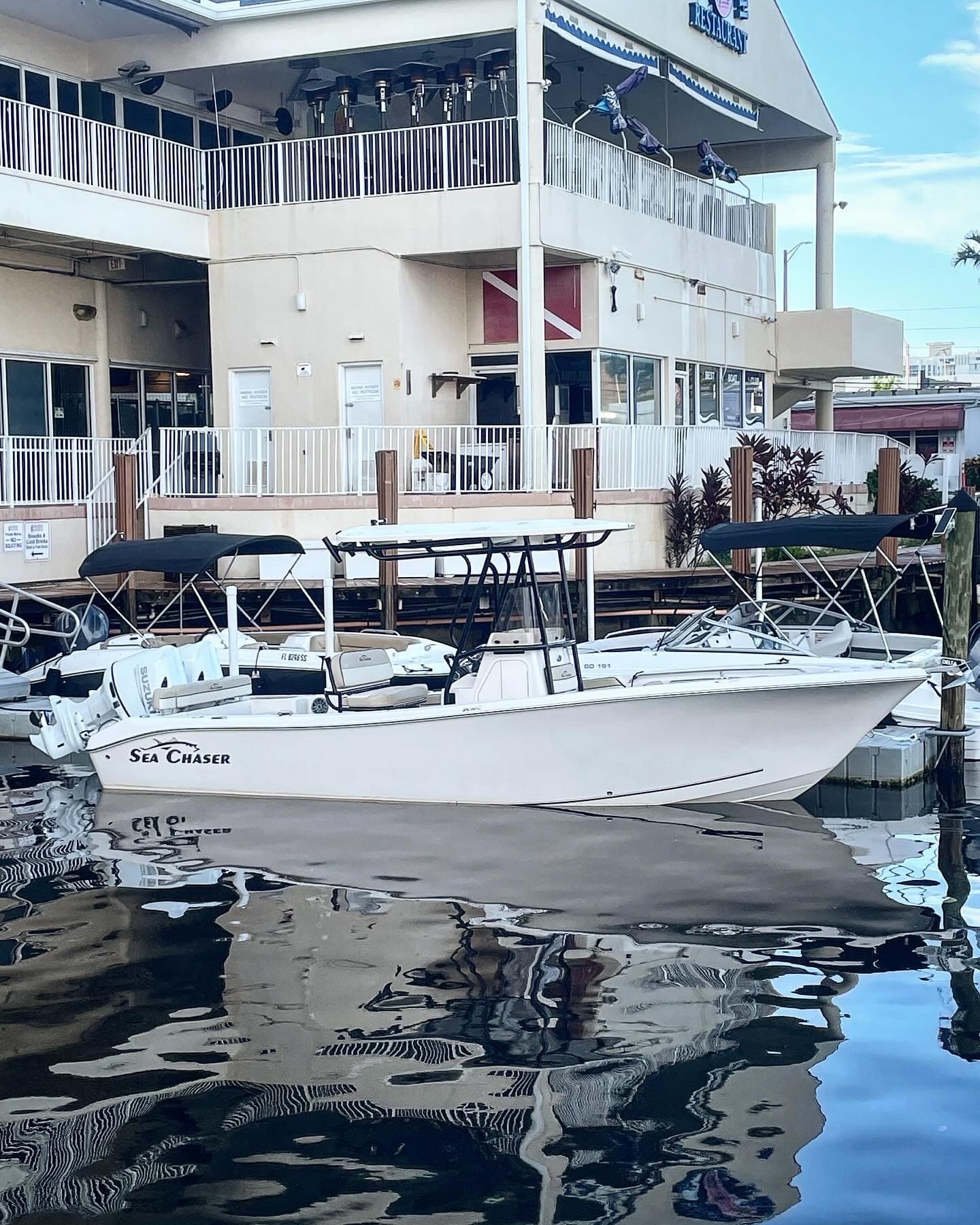 Explore Pompano Beach on a 25' Zeus Center Console