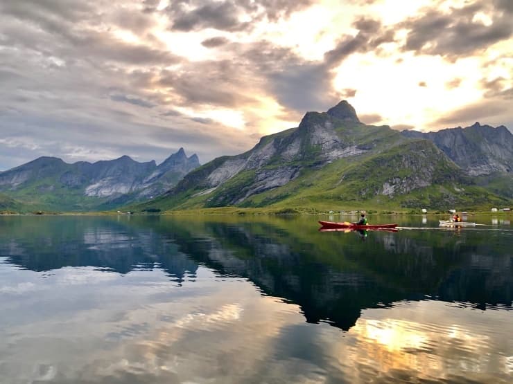 Kayaking & Wildlife Tour at Lofoten Arctic Adventures