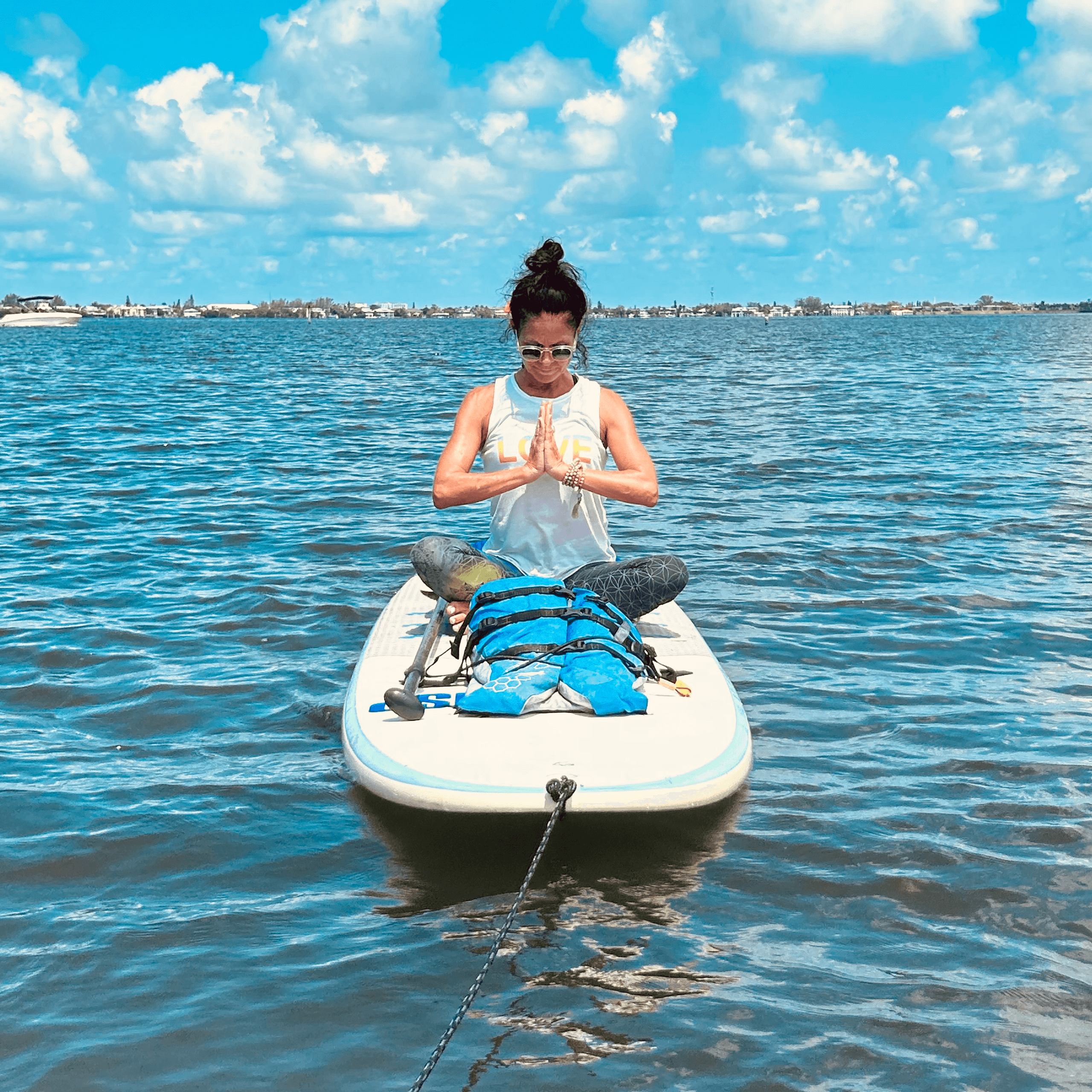 Stand Up Paddleboard Yoga on Florida’s Calm Waters
