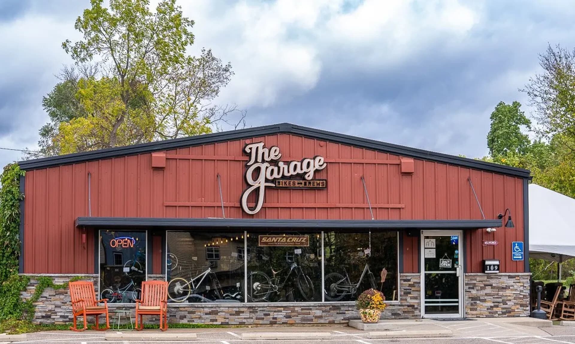Reserve The Garage in River Falls: Private Group Space for Bikes, Brews & Events