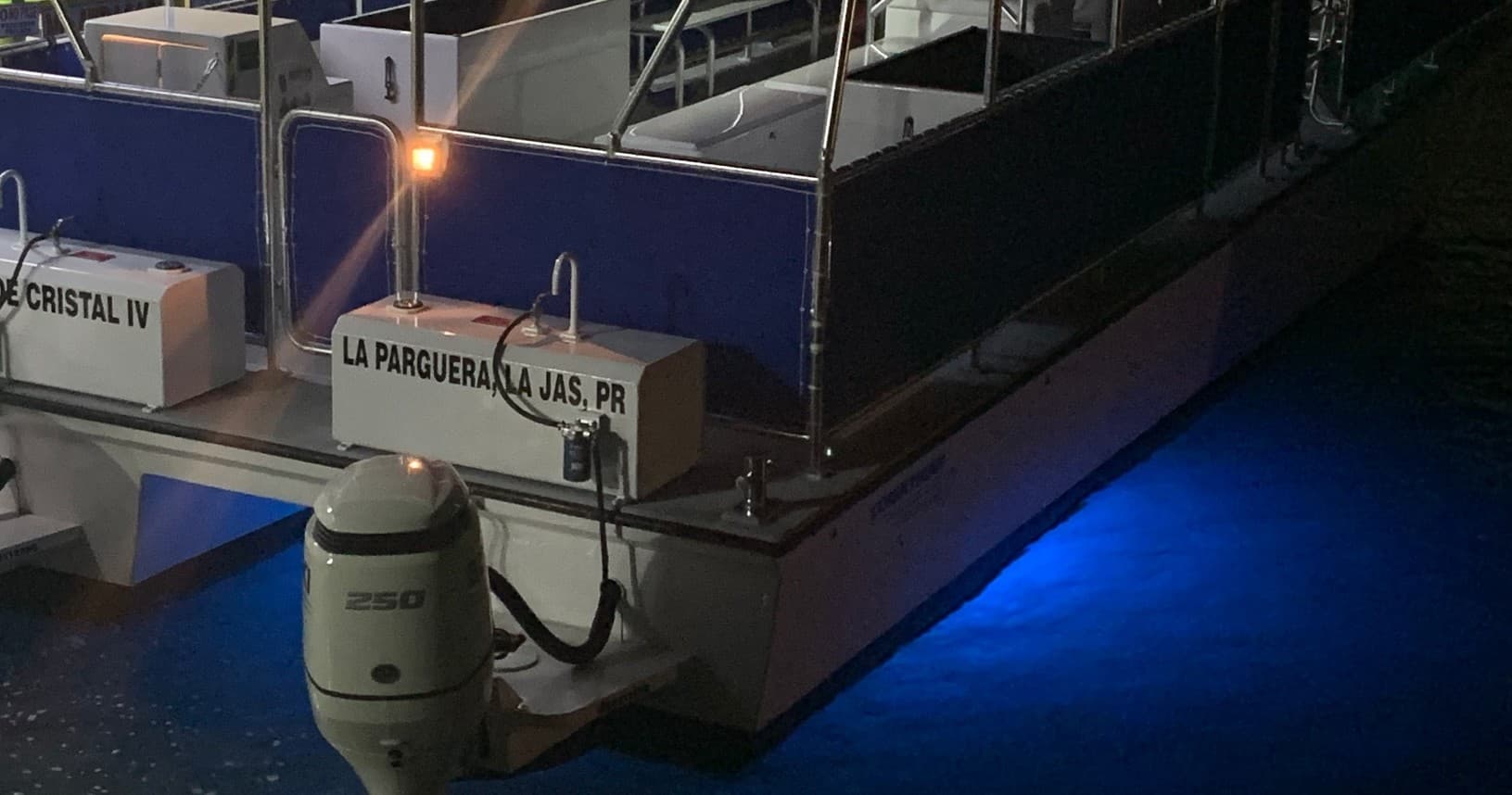 Bioluminescent Bay Glassbottom Boat Tours | Catamaran in Lajas, Puerto Rico