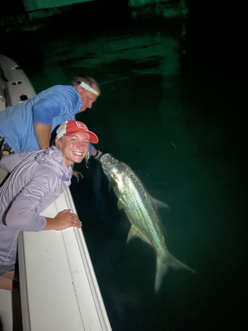 Tarpon Overnight Trip with Bahia Honda Tarpon Charters in Big Pine Key