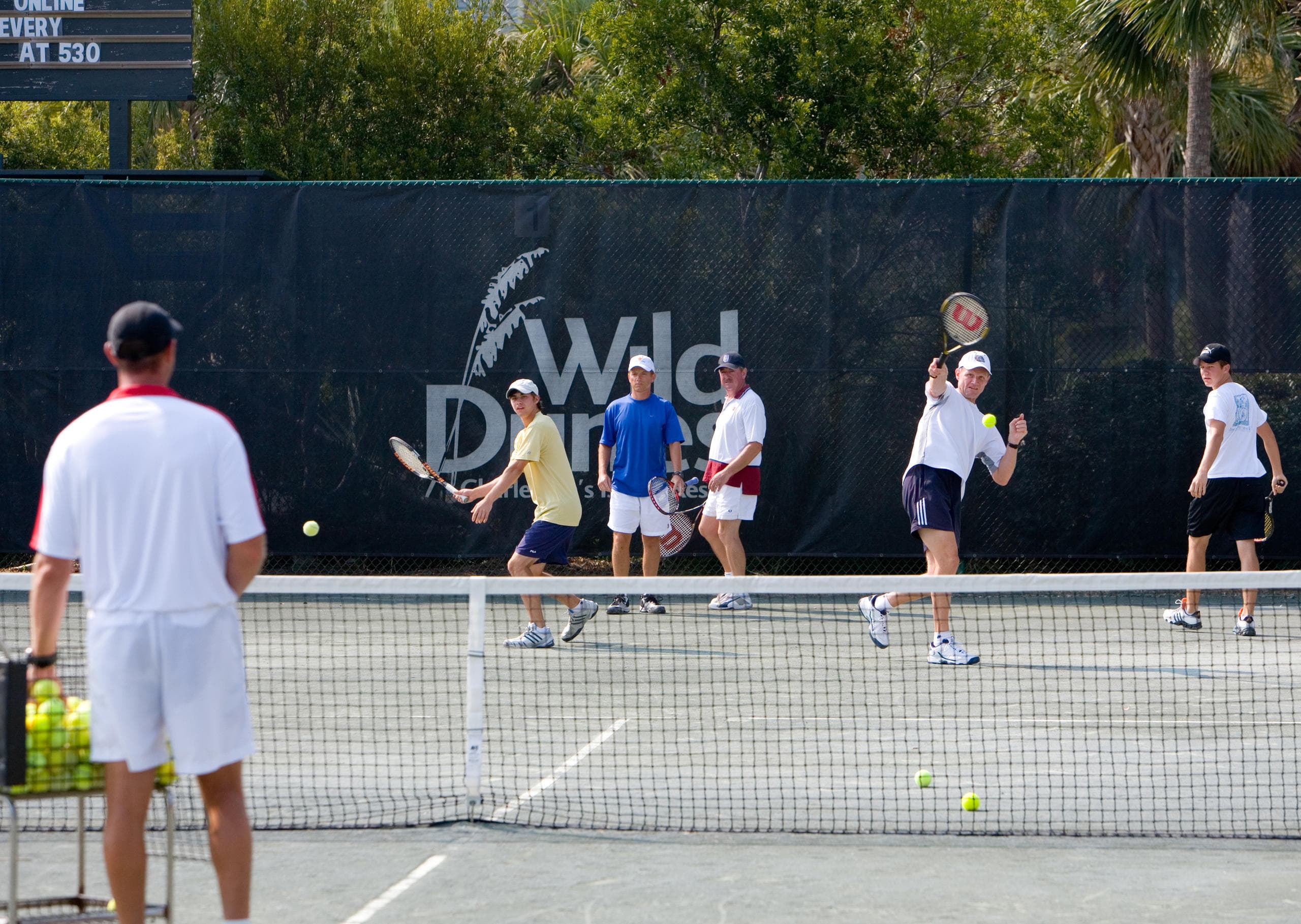 Tennis Clinics at Wild Dunes Resort, Isle of Palms