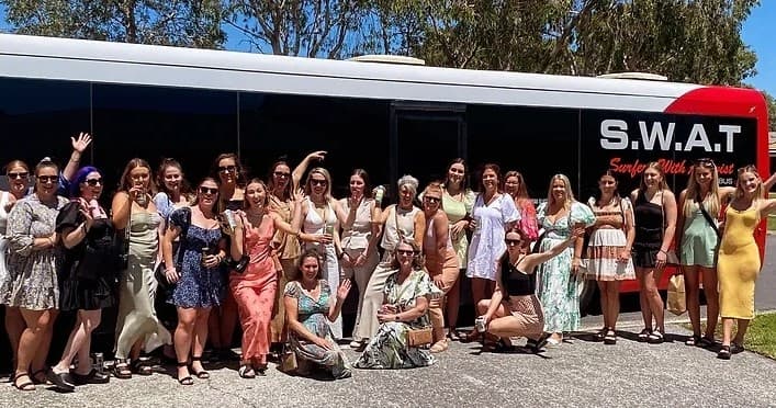 Gold Coast Party Vibes with Swat Party Bus