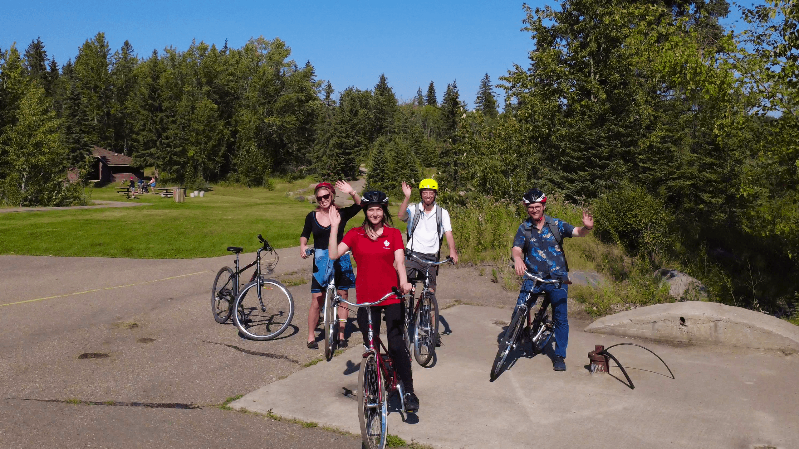 Pedal Red Deer: Scenic River Valley & Mural Bike Tour (3 hrs) photo 1