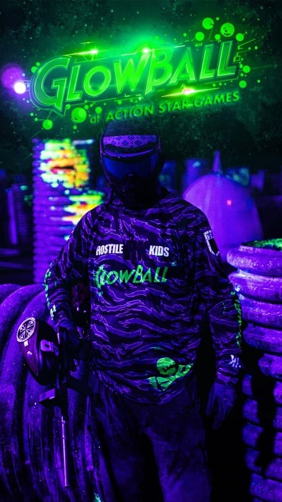 Glowball After Dark Assault: UV Paintball Night Games in Hamurana