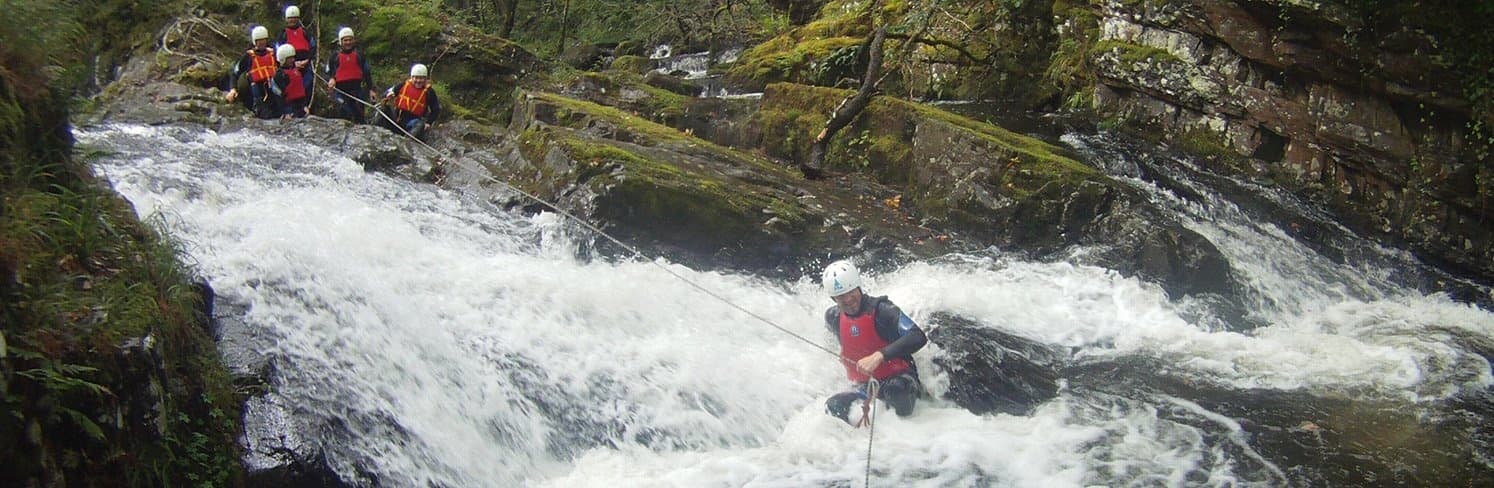 Canyoning in Snowdonia: Gorge Adventures near Maentwrog