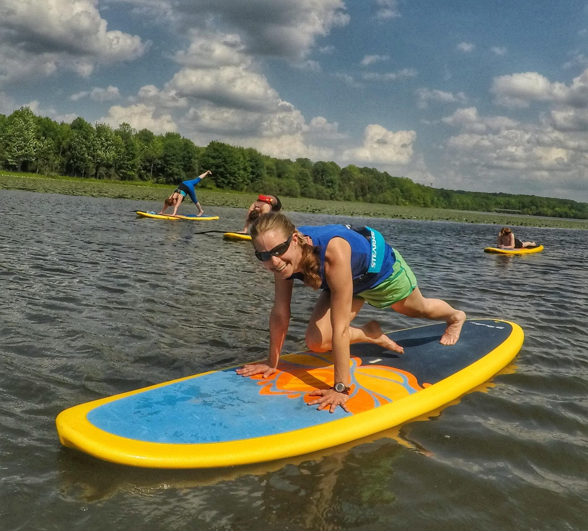 Water & Land Adventure at Lake Nockamixon with Miss Melanie Yoga