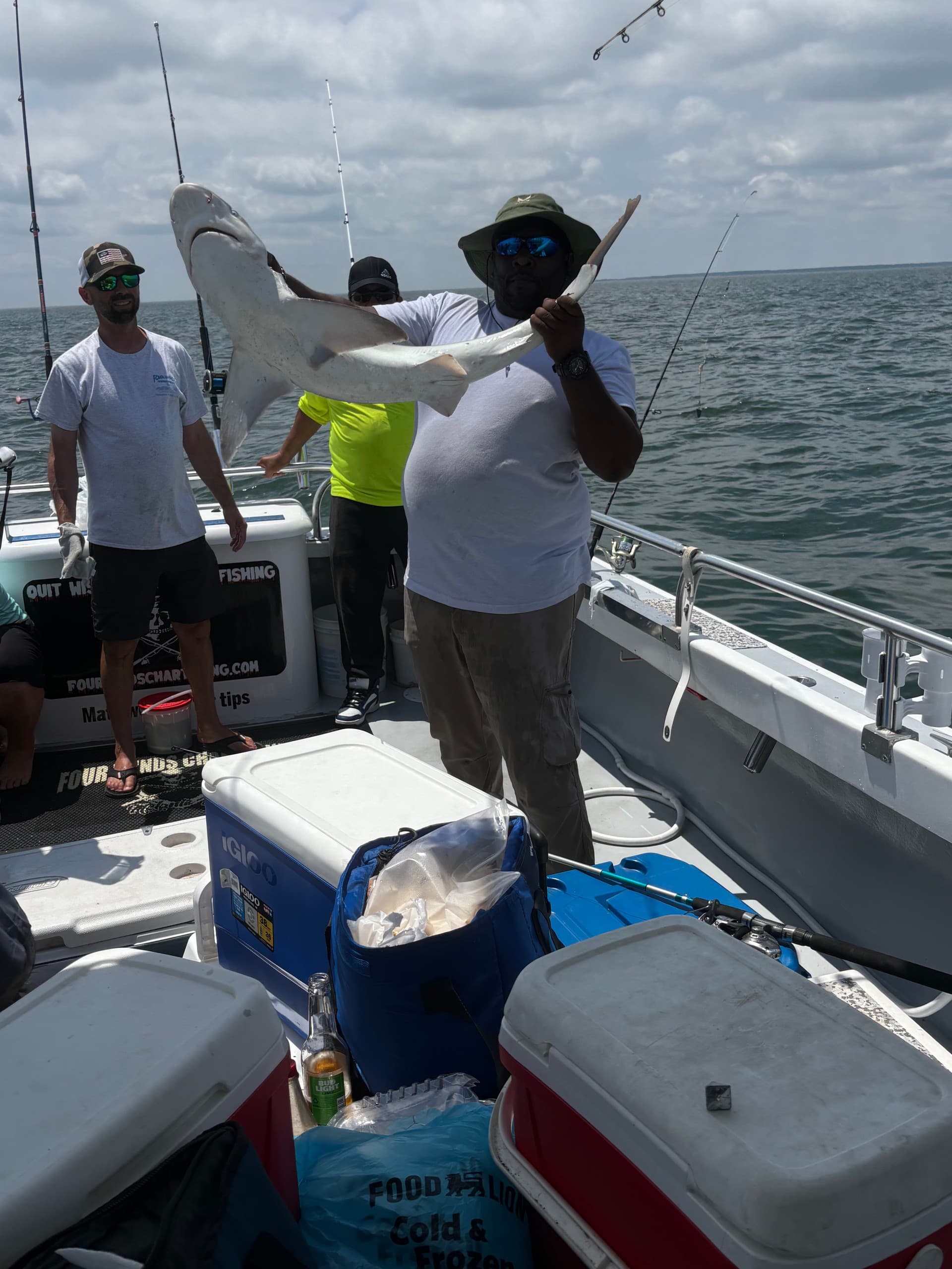 Chesapeake Bay Shark Fishing: Heavy Tackle Trips from Hampton, VA photo 3